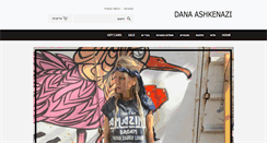 Desktop Screenshot of danaashkenazi.com